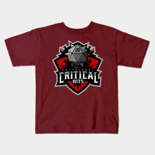 The Polyhedral Critical Hits Kids T-Shirt